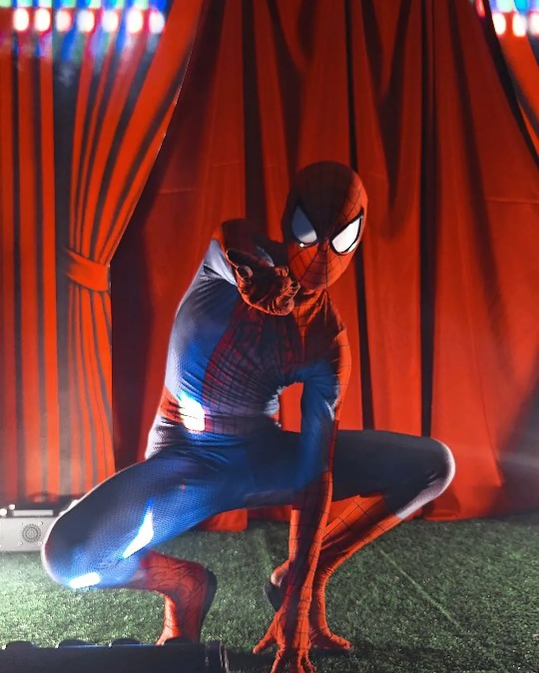 Homem-Aranha no show da Pizza Gyn